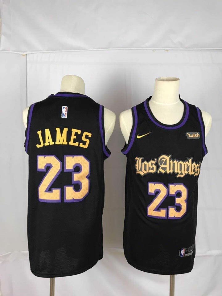 Lakers 23 Lebron James Black Nike Swingman Jersey,We sell and wholesale Lakers 23 Lebron James Black Nike Swingman Jersey on line form chian!